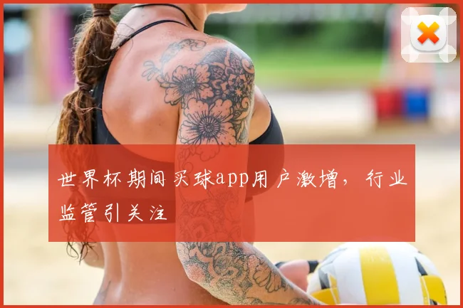 世界杯期间买球app用户激增,行业监管引关注
